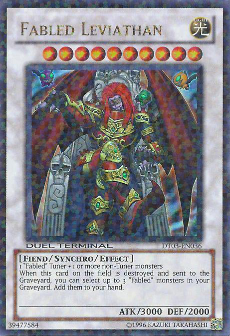 Fabled Leviathan [DT03-EN036] Ultra Rare 