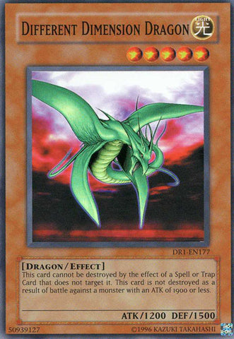 Different Dimension Dragon [DR1-EN177] Super Rare 