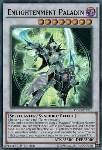 Enlightenment Paladin [PEVO-EN031] Super Rare 