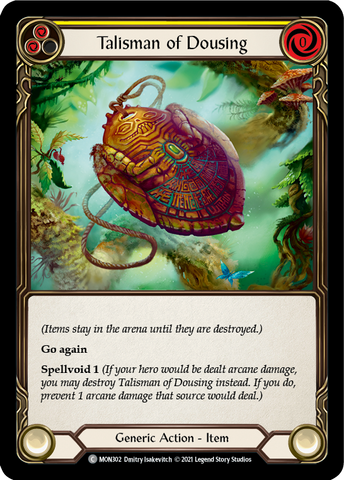 Talisman of Dousing [MON302] (Monarch) 1st Edition Normal 