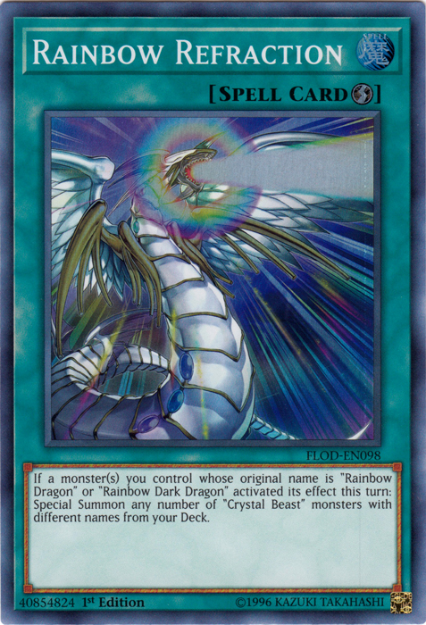 Rainbow Refraction [FLOD-EN098] Super Rare 
