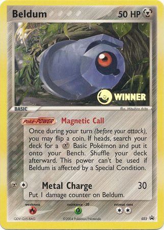 Beldum (022) (Winner Promo) [League &amp; Championship Cards] 
