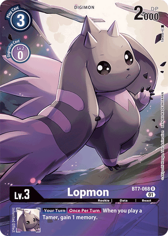 Lopmon [BT7-068] (Alternate Art) [Next Adventure] 