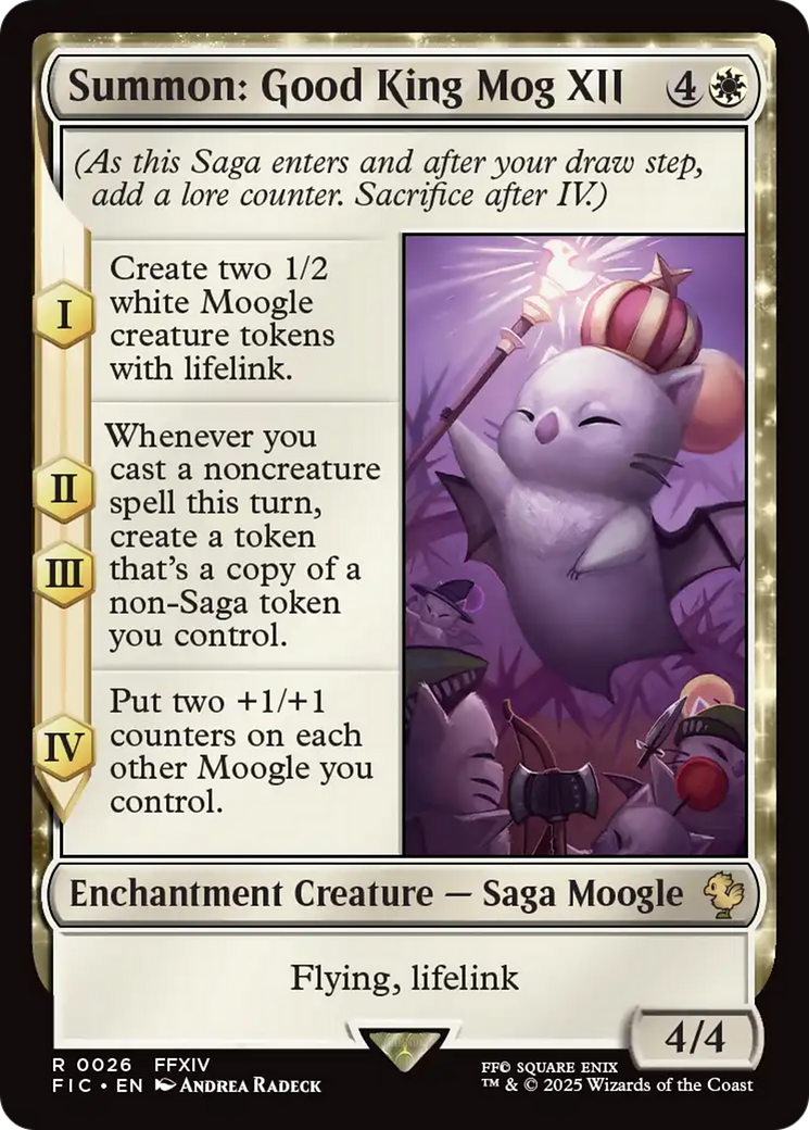 Summon: Good King Mog XII [FINAL FANTASY Commander] 