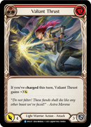 Valiant Thrust (Red) [BOL017] (Monarch Boltyn Blitz Deck) 
