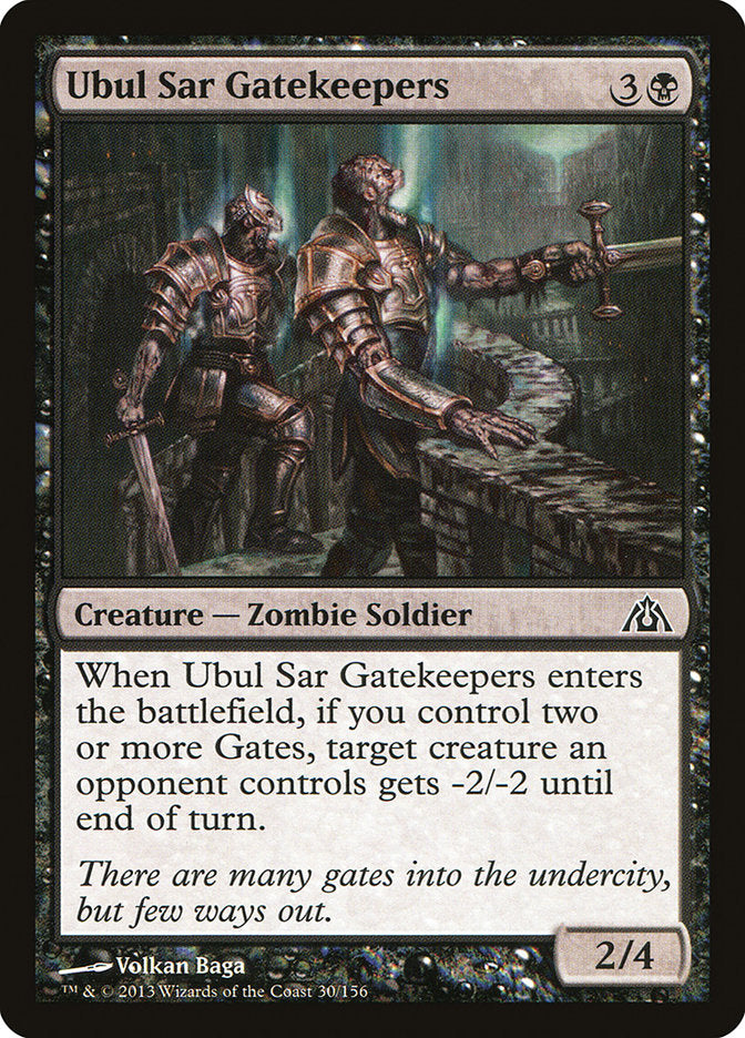 Ubul Sar Gatekeepers [Dragon's Maze] 
