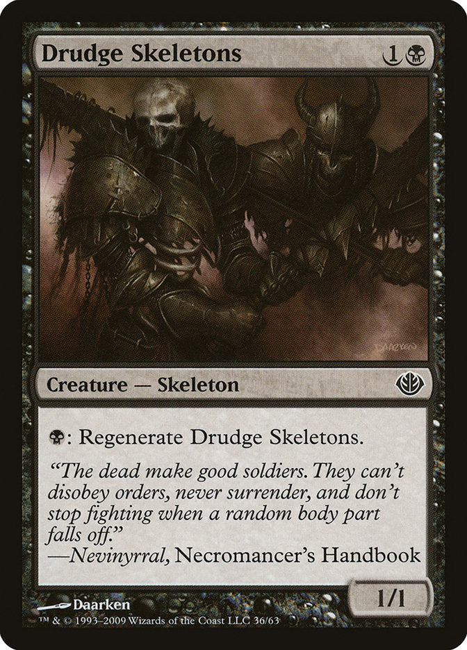 Drudge Skeletons [Duel Decks: Garruk vs. Liliana] 