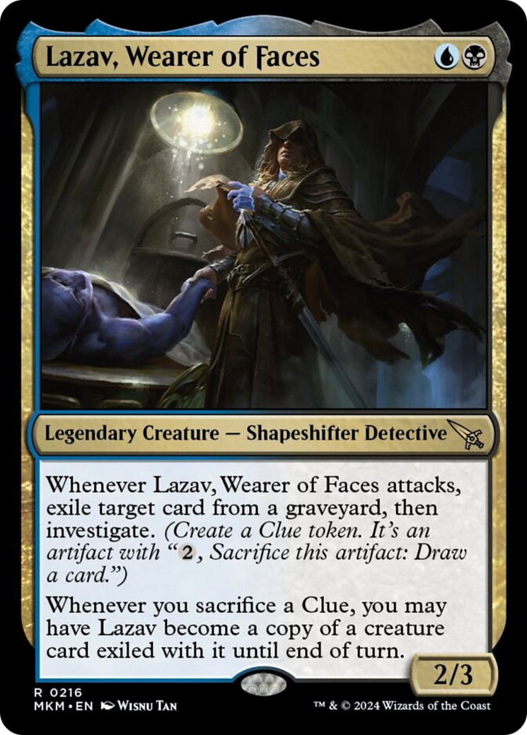 Lazav, Wearer of Faces [Murders at Karlov Manor] 