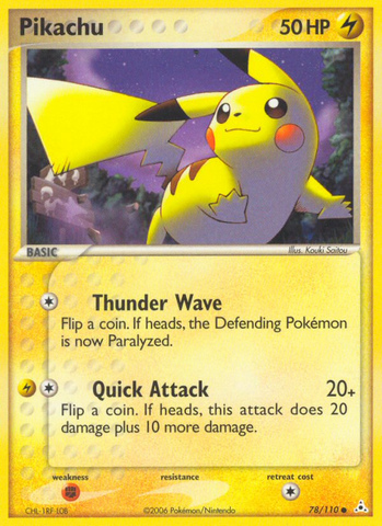 Pikachu (78/110) [EX: Holon Phantoms] 