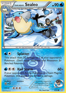 Team Aqua's Sealeo (4/34) [XY: Double Crisis] 
