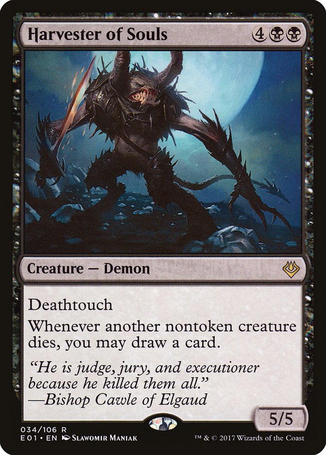 Harvester of Souls [Archenemy: Nicol Bolas] 