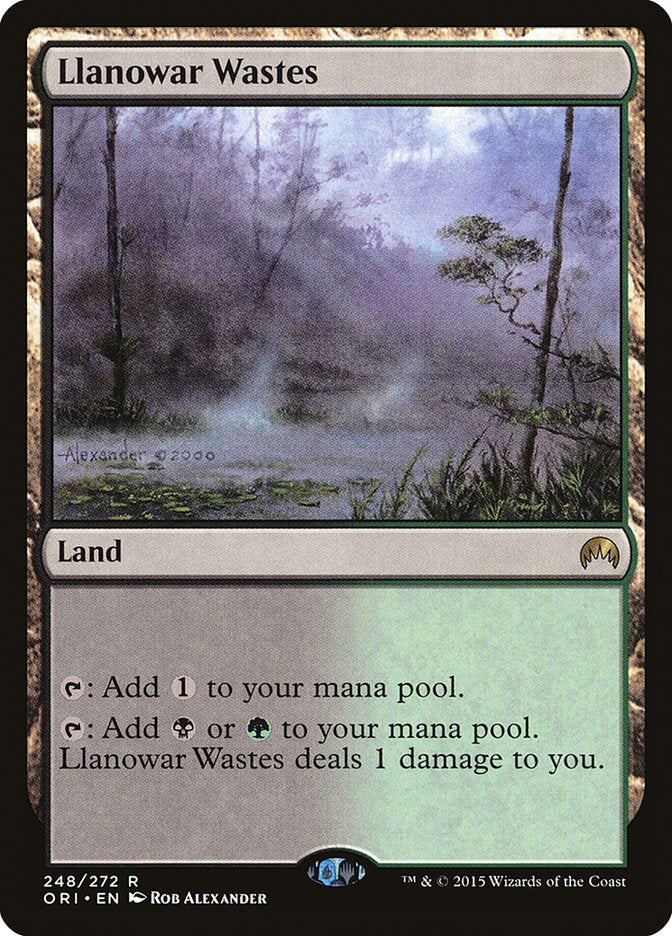 Llanowar Wastes [Magic Origins] 