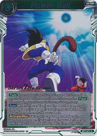 Power Ball (BT7-071_PR) [Assault of the Saiyans Prerelease Promos] 