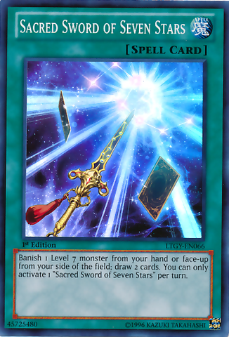 Sacred Sword of Seven Stars [LTGY-EN066] Super Rare 