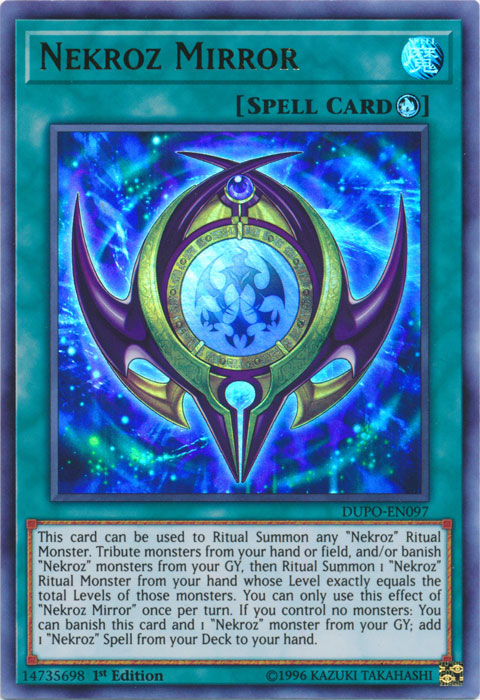 Nekroz Mirror [DUPO-EN097] Ultra Rare 