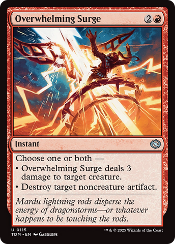Overwhelming Surge [Tarkir: Dragonstorm] 