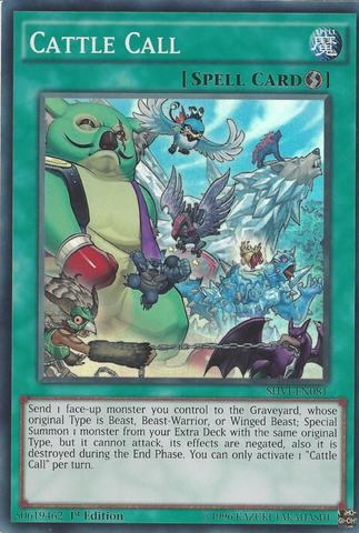 Cattle Call [SHVI-EN081] Super Rare 