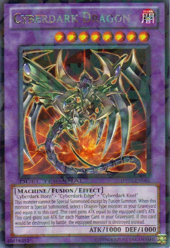 Cyberdark Dragon [DT05-EN086] Rare 