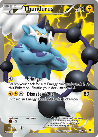 Thundurus (97/98) [Black &amp; White: Emerging Powers] 