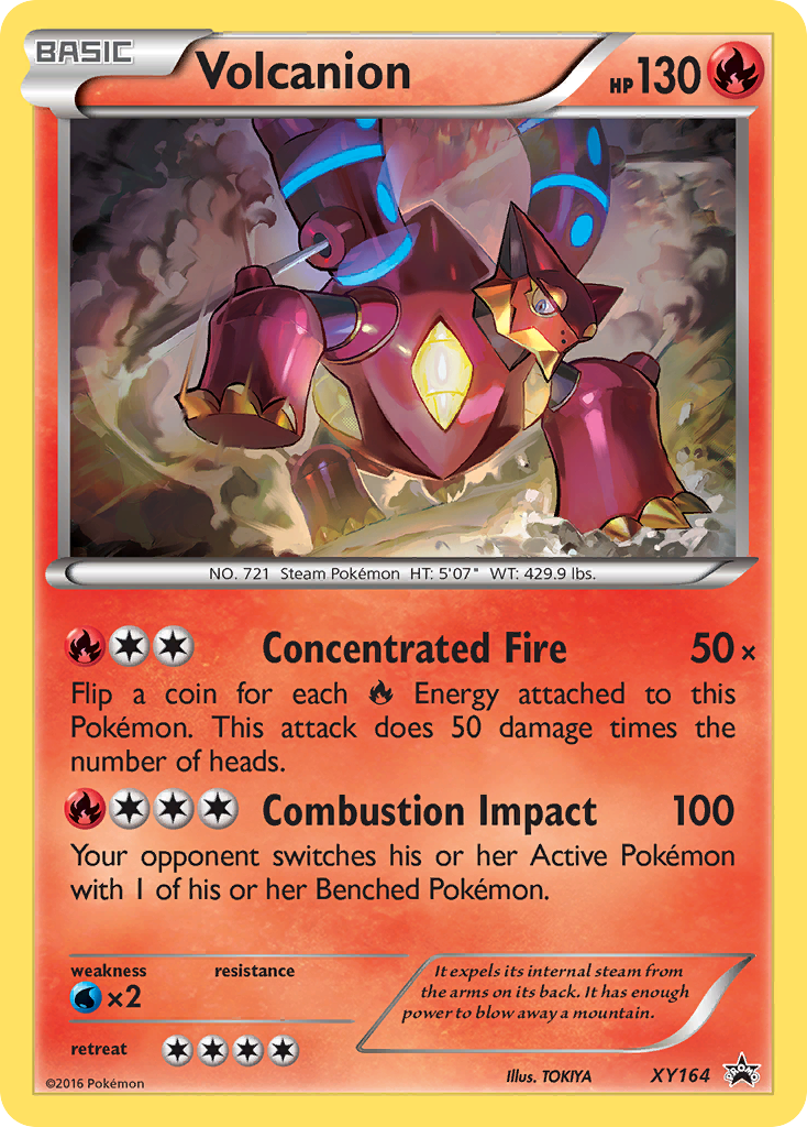 Volcanion (XY164) [XY: Black Star Promos] 