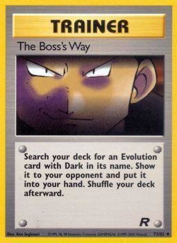 The Boss's Way (73/82) [Team Rocket Unlimited] 