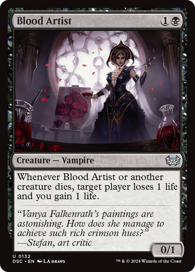 Blood Artist [Duskmorn: House of Horror Commander] 