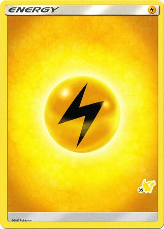 Lightning Energy (Pikachu Stamp #35) [Battle Academy 2020] 