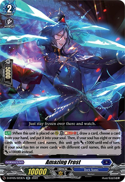 Amazing Frost (D-BT05/023EN) [Triumphant Return of the Brave Heroes]