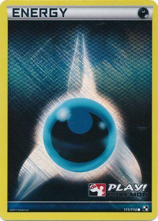 Darkness Energy (111/114) (Play Pokemon Promo) [Black &amp; White: Base Set] 