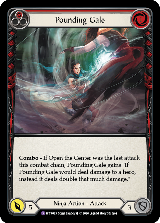 Pounding Gale [U-WTR085] (Welcome to Rathe Unlimited) Unlimited Rainbow Foil 