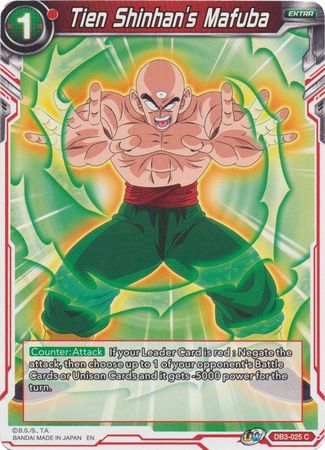 Tien Shinhan's Mafuba (DB3-025) [Giant Force] 