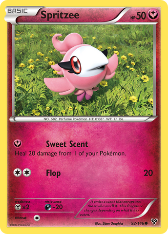 Spritzee (92/146) [XY: Base Set] 