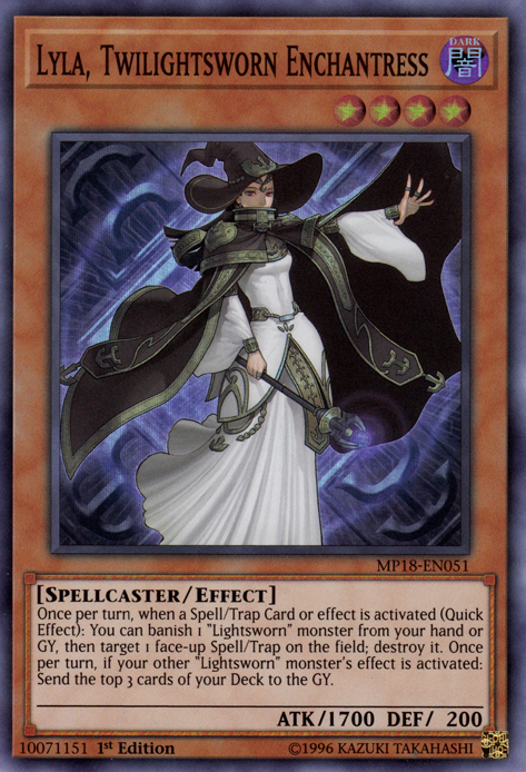 Lyla, Twilightsworn Enchantress [MP18-EN051] Super Rare 