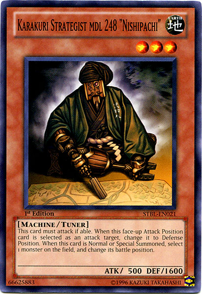 Karakuri Strategist mdl 248 Nishipachi [STBL-EN021] Common 