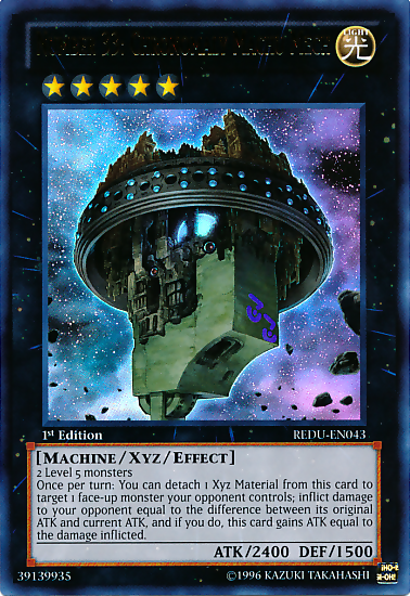 Number 33: Chronomaly Machu Mech [REDU-EN043] Ultra Rare 