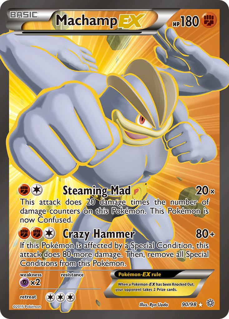 Machamp EX (90/98) [XY: Ancient Origins] 