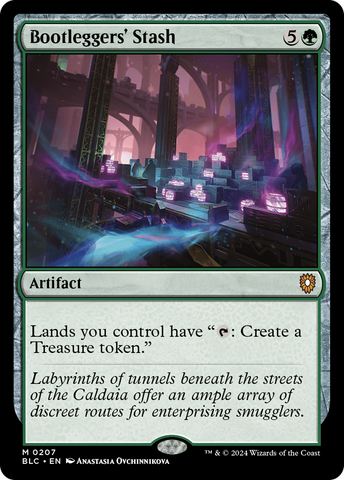 Bootleggers' Stash [Bloomburrow Commander] 