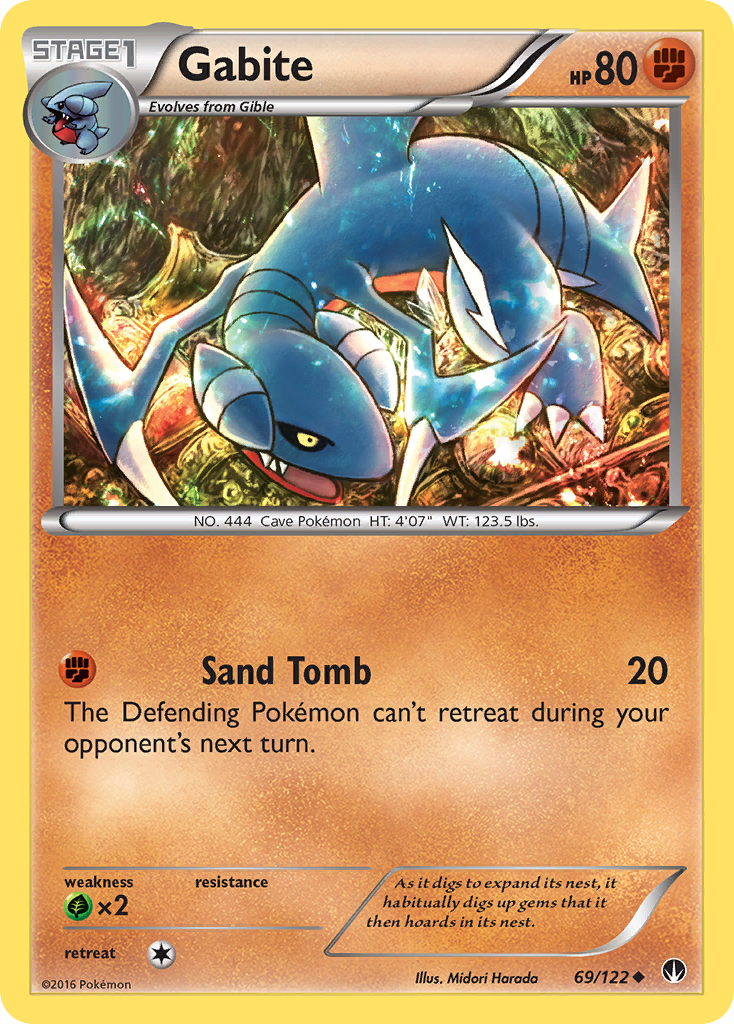Gabite (69/122) [XY:BREAKpoint] 