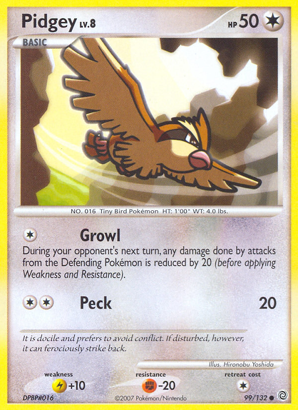 Pidgey (99/132) [Diamond &amp; Pearl: Secret Wonders] 