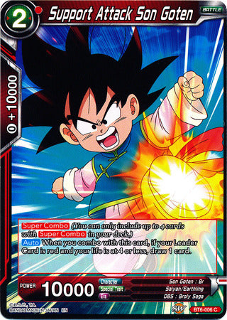 Support Attack Son Goten (BT6-006) [Destroyer Kings] 