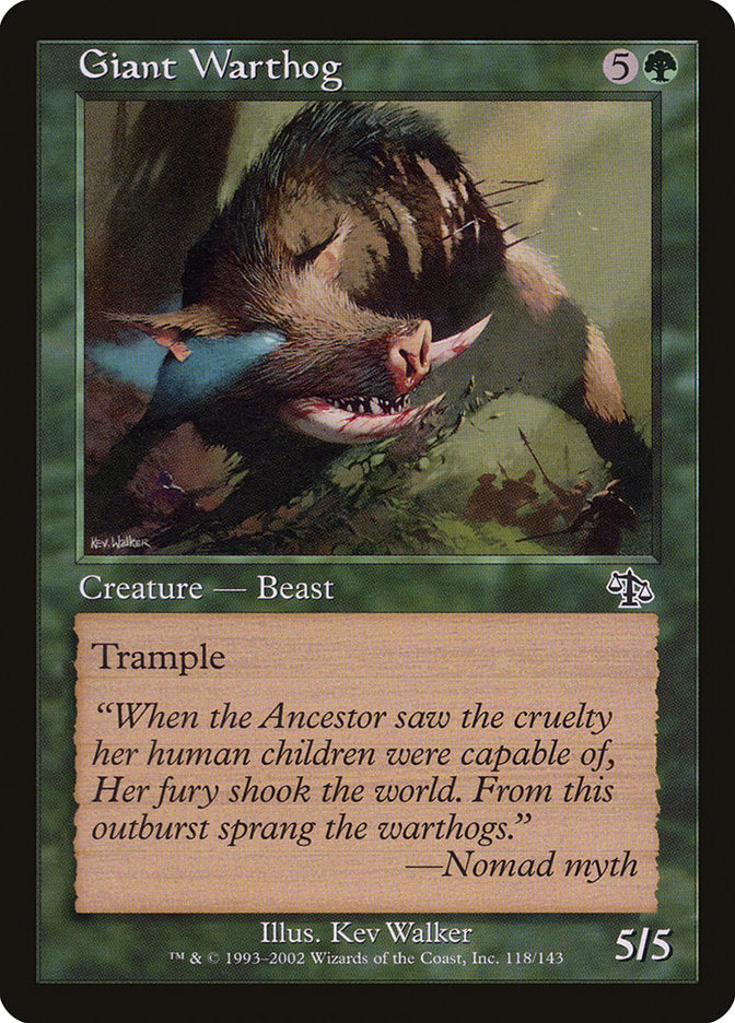 Giant Warthog [Judgment] 