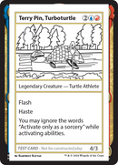 Terry Pin, Turboturtle [Mystery Booster 2 Playtest Cards] 