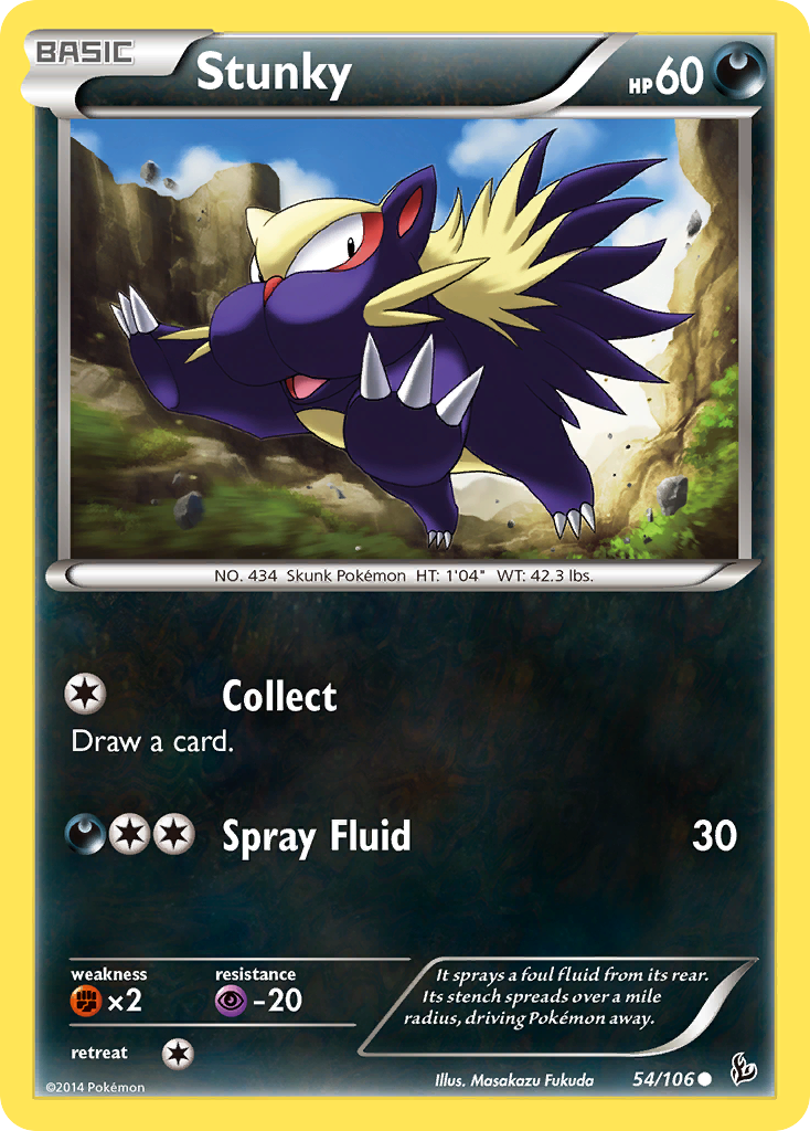Stunky (54/106) [XY: Flashfire] 