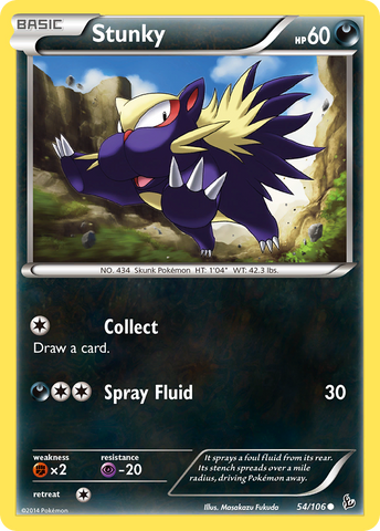 Stunky (54/106) [XY: Flashfire] 