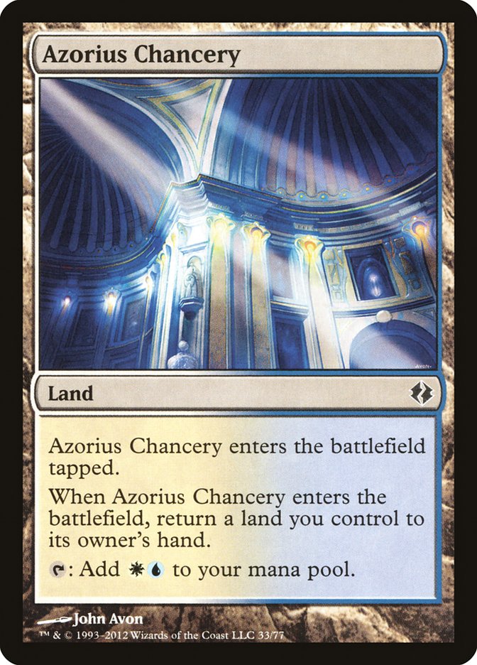 Azorius Chancery [Duel Decks: Venser vs. Koth] 