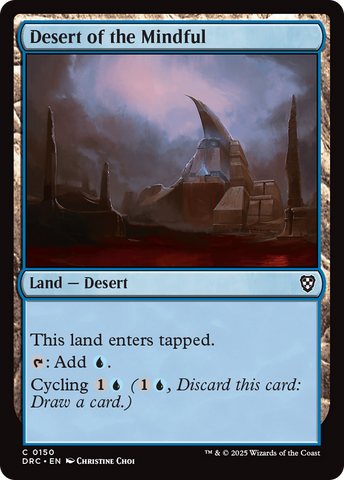 Desert of the Mindful [Aetherdrift Commander] 