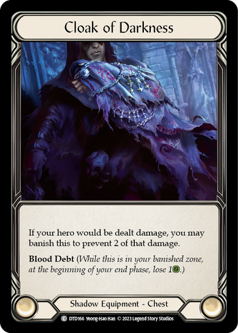 Cloak of Darkness [DTD166] (Dusk Till Dawn) Cold Foil 