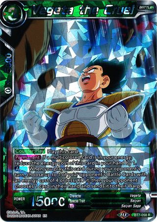 Vegeta the Cruel (BT7-058) [Assault of the Saiyans] 