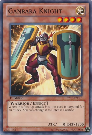 Ganbara Knight [YS13-EN013] Common 