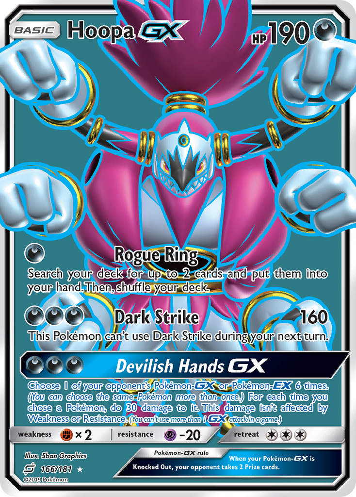 Hoopa GX (166/181) [Sun &amp; Moon: Team Up] 